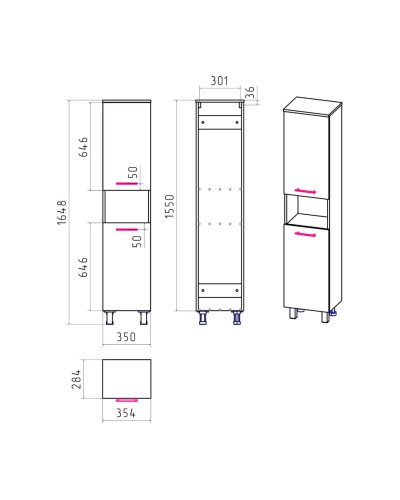 Крафт - 80 полный комплект левое зеркало