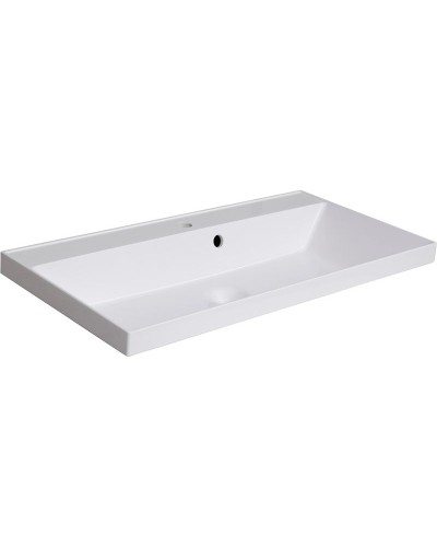 Комплект мебели для ванной Aquanet Гласс 100 240468 Белый