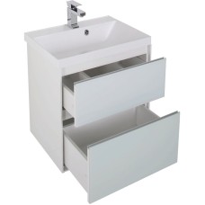 Комплект мебели для ванной Aquanet Гласс 60 240458 Белый
