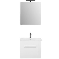 Комплект мебели для ванной Aquanet Порто 60 196676 подвесной Белый