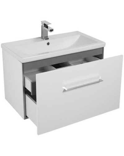 Комплект мебели для ванной Aquanet Порто 60 196676 подвесной Белый