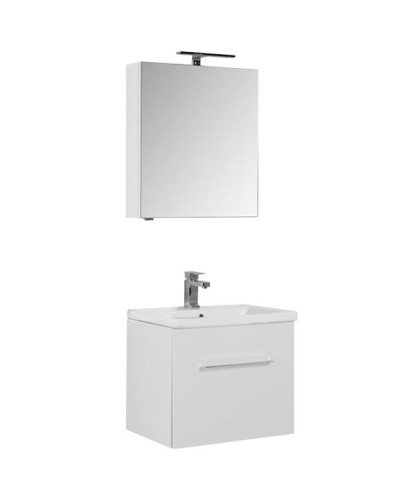 Комплект мебели для ванной Aquanet Порто 60 196676 подвесной Белый