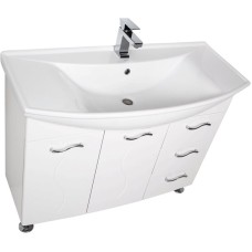 Комплект мебели для ванной Aquanet Моника 105 187564 Белый