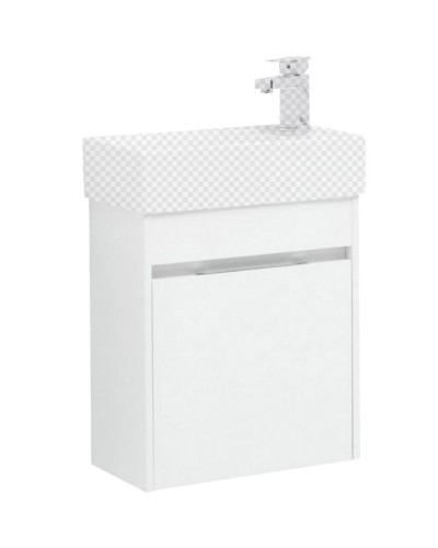 Комплект мебели для ванной Aquanet Лидс 50 240480 подвесной Белый