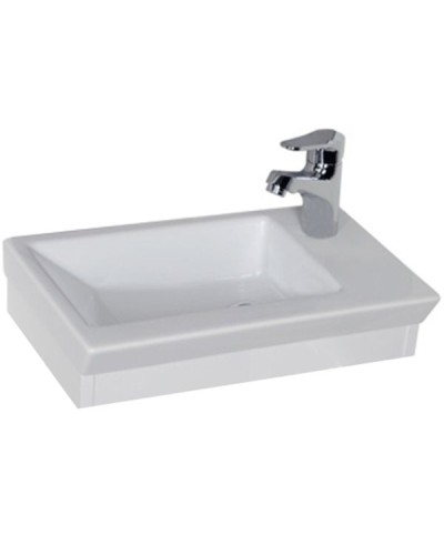 Комплект мебели для ванной Aquanet Лидс 50 240480 подвесной Белый