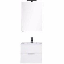 Комплект мебели для ванной Aquanet Алвита 60 184619 подвесной Белый