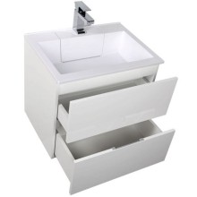 Комплект мебели для ванной Aquanet Алвита 60 184619 подвесной Белый