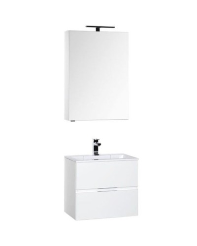 Комплект мебели для ванной Aquanet Алвита 60 184619 подвесной Белый