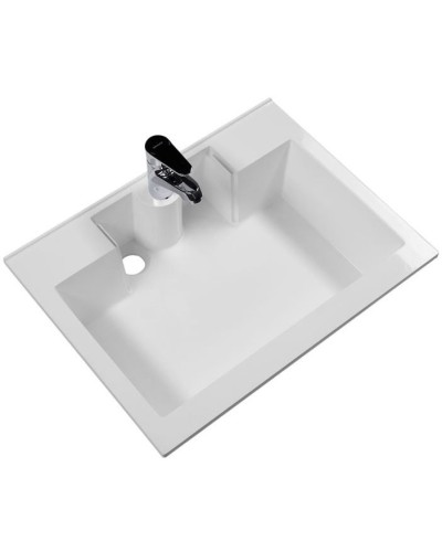 Комплект мебели для ванной Aquanet Алвита 60 184576 подвесной Серый антрацит