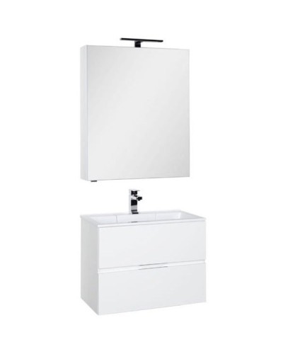 Комплект мебели для ванной Aquanet Алвита 70 184620 подвесной Белый