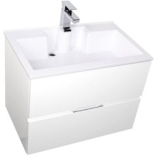 Комплект мебели для ванной Aquanet Алвита 70 184620 подвесной Белый