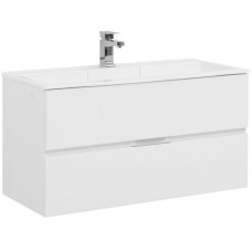 Комплект мебели для ванной Aquanet Алвита 100 237360 подвесной Белый