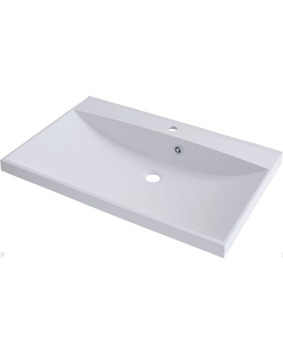 Комплект мебели для ванной Aquanet Августа 75 225246 подвесной Белый