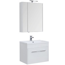 Комплект мебели для ванной Aquanet Августа 75 225246 подвесной Белый