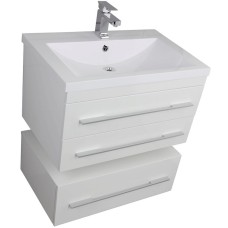 Комплект мебели для ванной Aquanet Нота 75 231060 подвесной Белый глянец