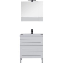 Комплект мебели для ванной Aquanet Верона 75 231040 Белый