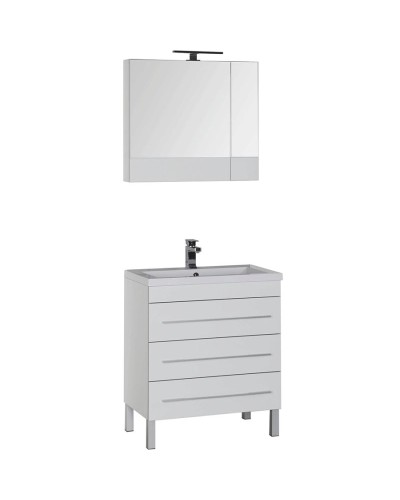Комплект мебели для ванной Aquanet Верона 75 231040 Белый