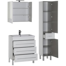 Комплект мебели для ванной Aquanet Верона 75 231040 Белый