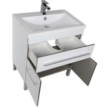 Комплект мебели для ванной Aquanet Верона 75 231034 Белый