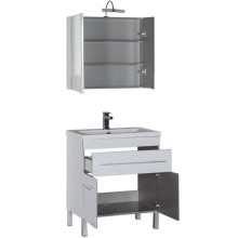 Комплект мебели для ванной Aquanet Верона 75 231034 Белый