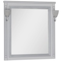 Комплект мебели для ванной Aquanet Паола 90 182133 Белый Серебро