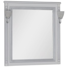 Комплект мебели для ванной Aquanet Паола 90 182133 Белый Серебро