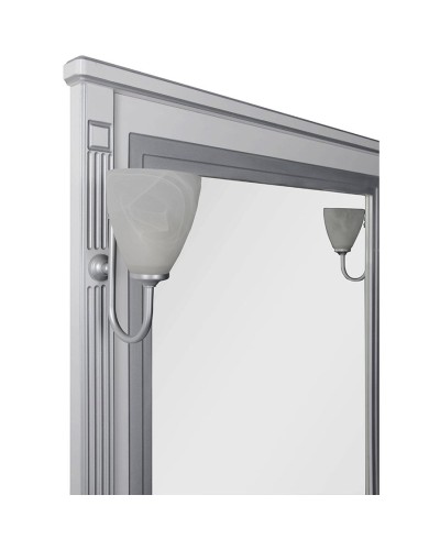 Комплект мебели для ванной Aquanet Паола 90 182133 Белый Серебро