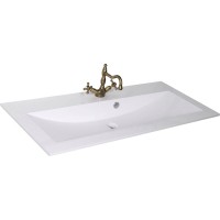 Комплект мебели для ванной Aquanet Паола 90 187844 Белый Золото