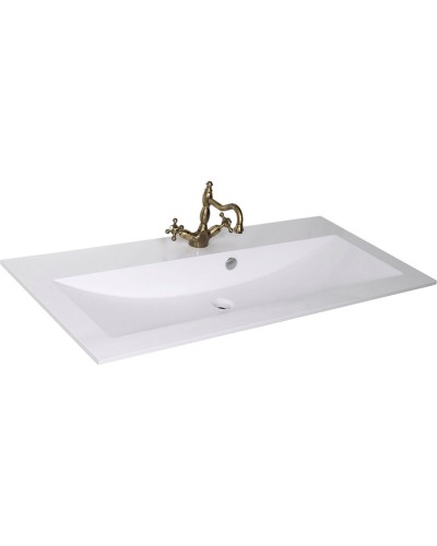 Комплект мебели для ванной Aquanet Паола 90 187844 Белый Золото