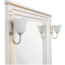 Комплект мебели для ванной Aquanet Паола 90 187844 Белый Золото