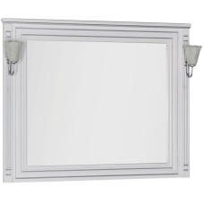 Комплект мебели для ванной Aquanet Паола 120 182131 Белый Серебро