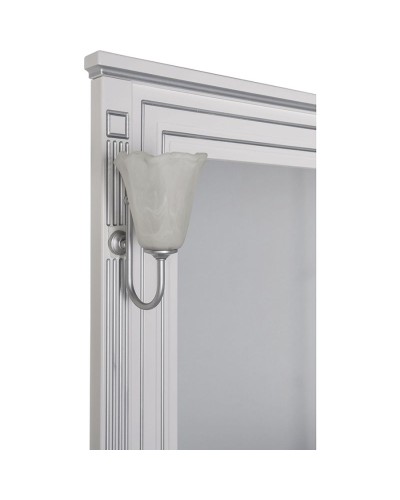 Комплект мебели для ванной Aquanet Паола 120 182131 Белый Серебро