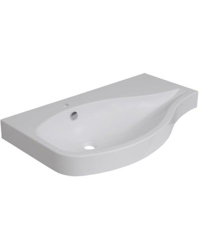 Комплект мебели для ванной Aquanet Сопрано 95 L 169344 Белый