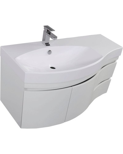 Комплект мебели для ванной Aquanet Опера 115 L 169414 Белый