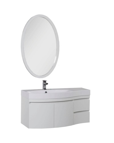 Комплект мебели для ванной Aquanet Опера 115 L 169414 Белый