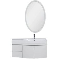 Комплект мебели для ванной Aquanet Опера 115 R 169418 Белый