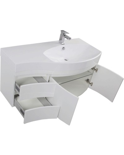 Комплект мебели для ванной Aquanet Опера 115 R 169418 Белый