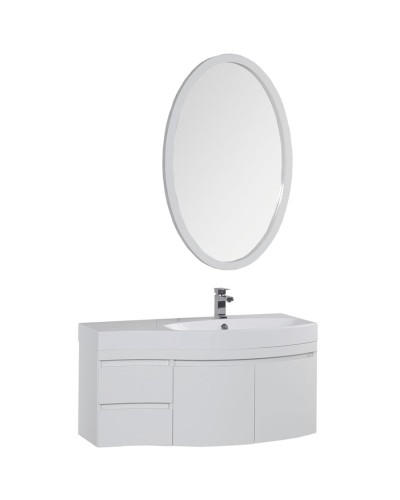 Комплект мебели для ванной Aquanet Опера 115 R 169418 Белый