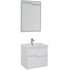 Комплект мебели для ванной Aquanet Модена 65 199304 Белый глянец