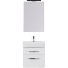 Комплект мебели для ванной Aquanet Виченца 60 199301 Белый глянец