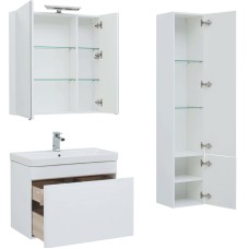 Комплект мебели для ванной Aquanet София 80 203650 подвесной Белый