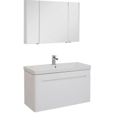 Комплект мебели для ванной Aquanet София 105 203651 подвесной Белый