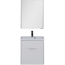 Комплект мебели для ванной Aquanet Латина 60 180121 подвесной Белый