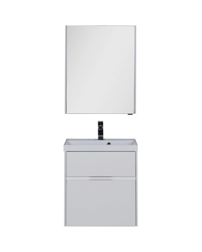 Комплект мебели для ванной Aquanet Латина 60 180121 подвесной Белый