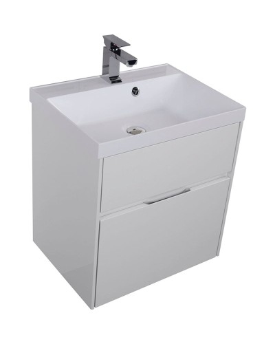 Комплект мебели для ванной Aquanet Латина 60 180121 подвесной Белый