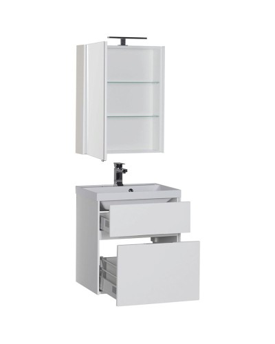 Комплект мебели для ванной Aquanet Латина 60 180121 подвесной Белый