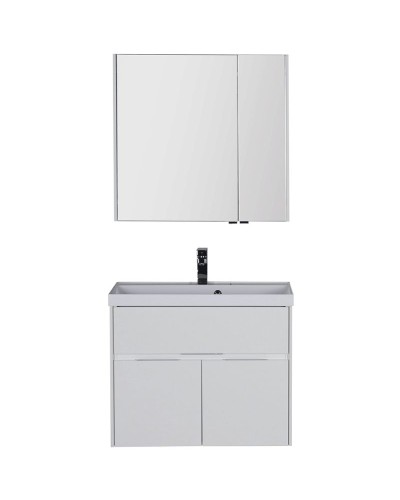 Комплект мебели для ванной Aquanet Латина 80 179839 подвесной Белый