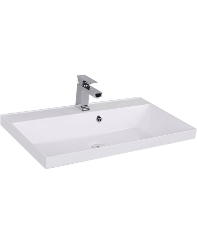 Комплект мебели для ванной Aquanet Латина 80 179839 подвесной Белый