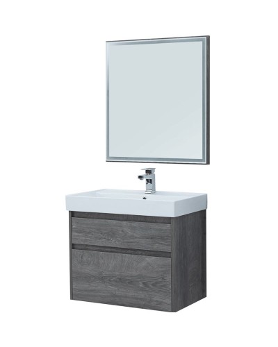 Комплект мебели для ванной Aquanet Nova Lite 75 242904 подвесной Дуб рошелье