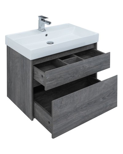 Комплект мебели для ванной Aquanet Nova Lite 75 242904 подвесной Дуб рошелье